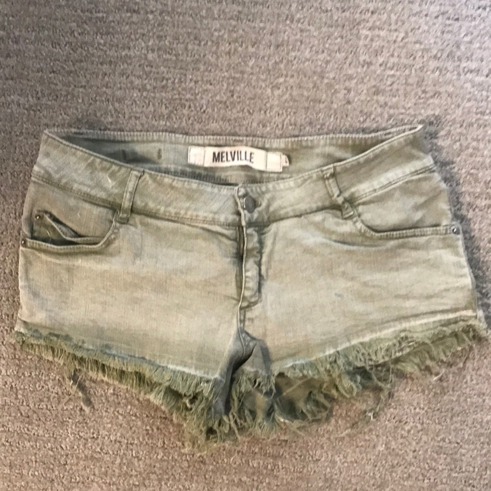 Green brandy melville shorts